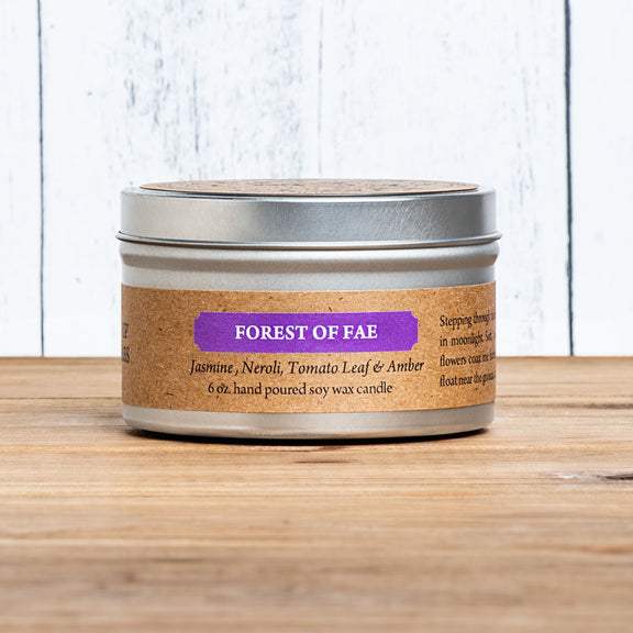 Fantasy Soy Candle | 6 Oz Candle Tin | Pure Soy Wax | Tabletop Fantasy Gaming