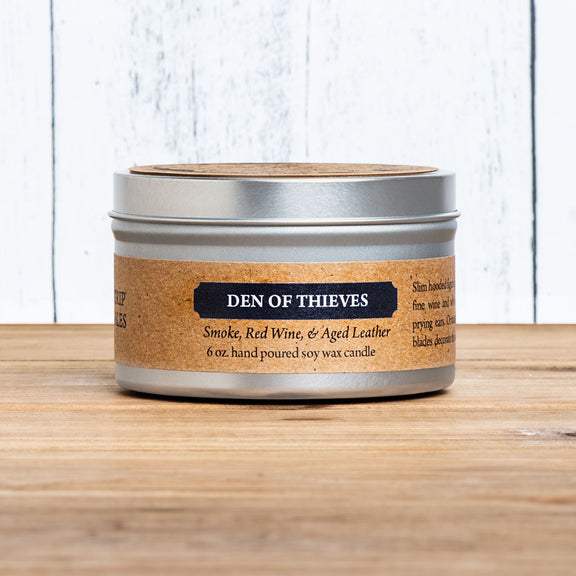 Fantasy Soy Candle | 6 Oz Candle Tin | Pure Soy Wax | Tabletop Fantasy Gaming
