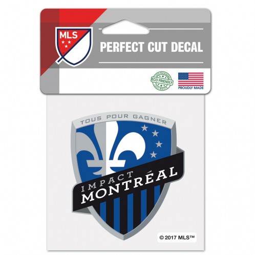 CF Montreal 4x4 Decal Perfect Cut Color Outdoor Vinyl - ToylandEU