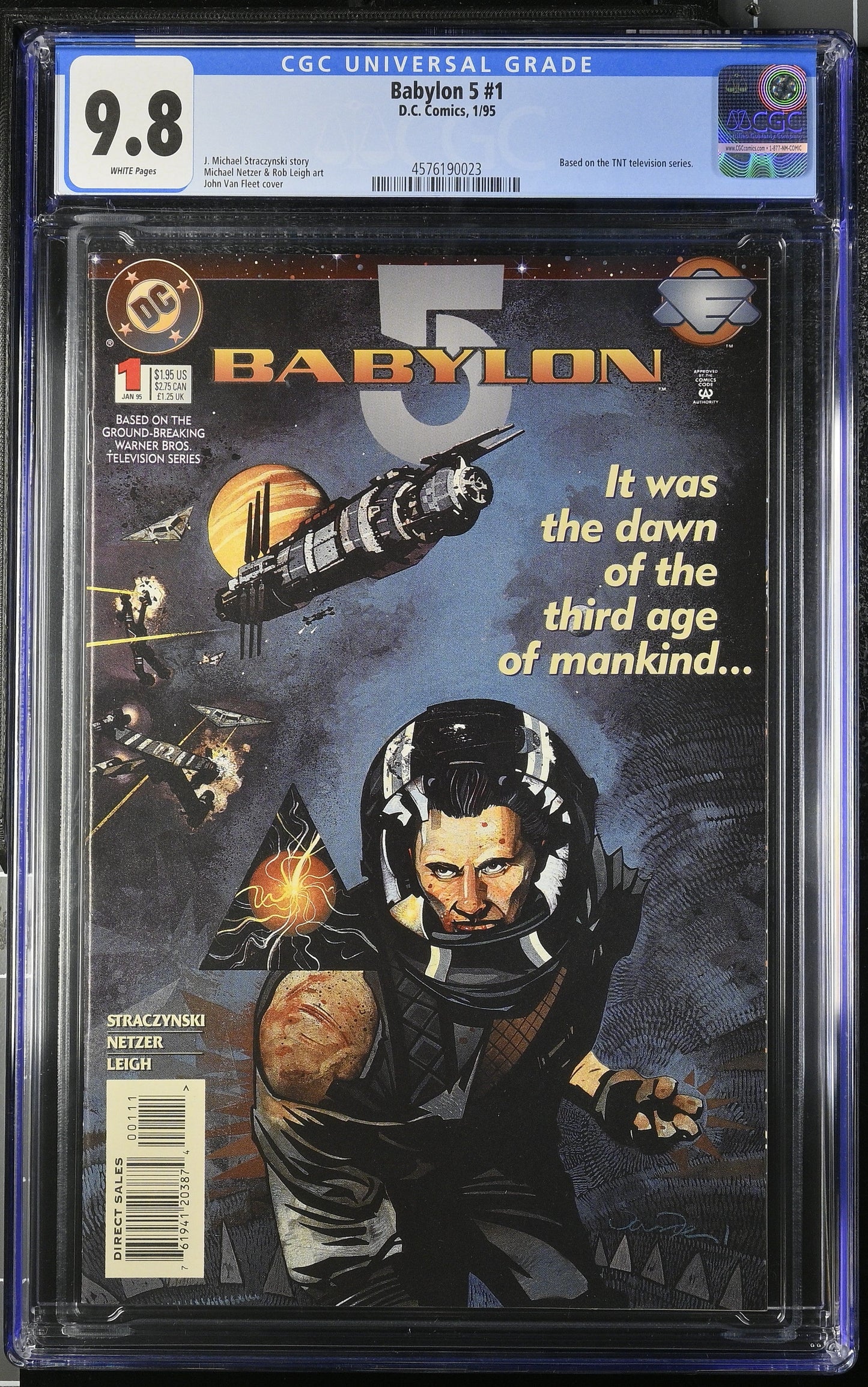 Babylon 5 First Issue CGC 9.8 Graded Collectible Rare