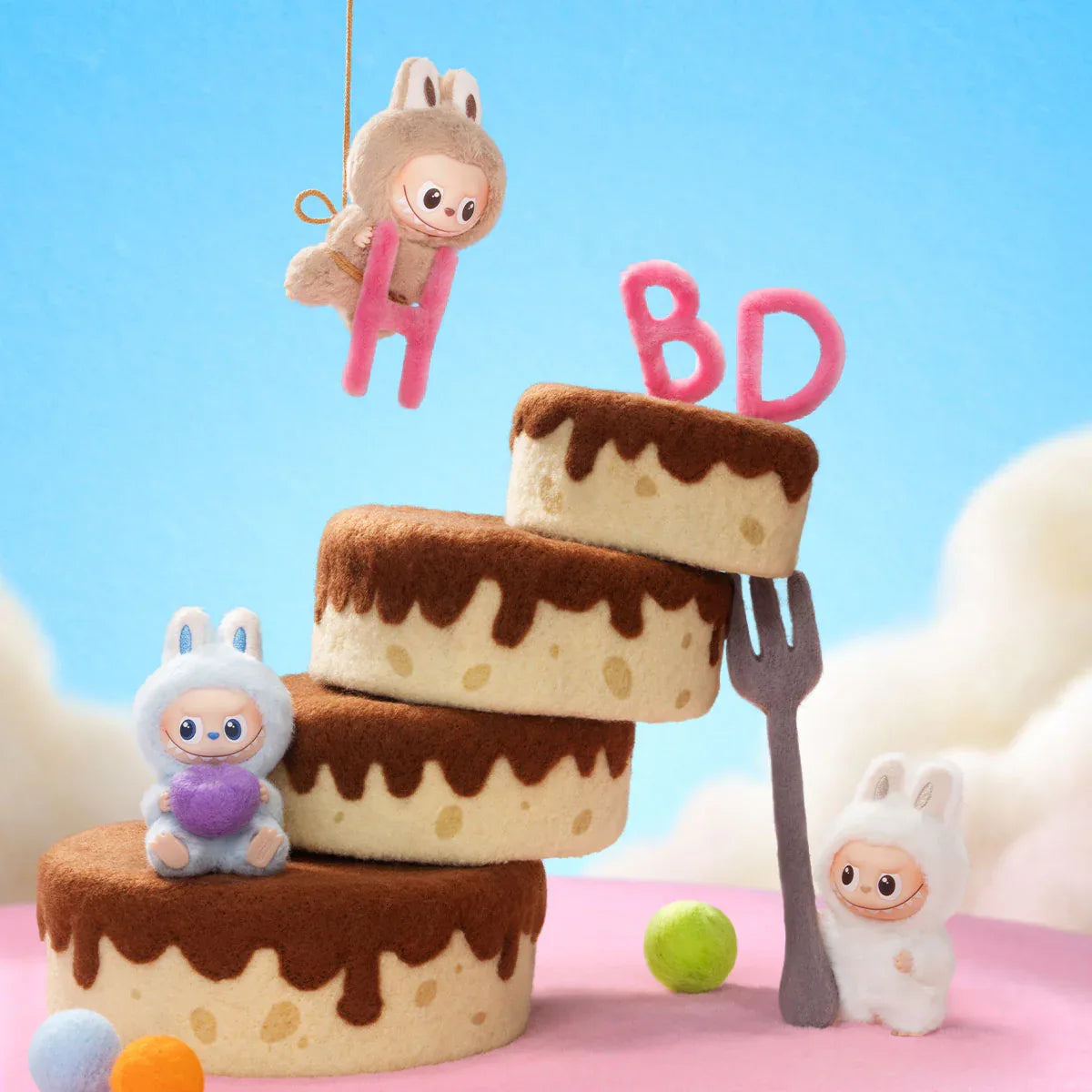 [CHOOSE YOUR LETTERS OPTION!] [IN STOCK] POPMART Labubu Pin for Love - ToylandEU