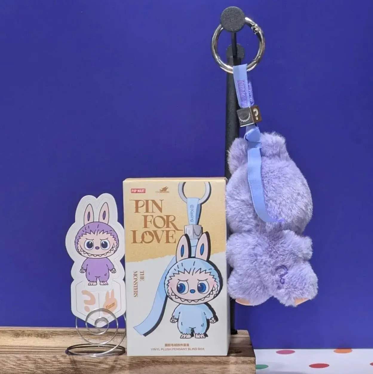 [CHOOSE YOUR LETTERS OPTION!] [IN STOCK] POPMART Labubu Pin for Love - ToylandEU