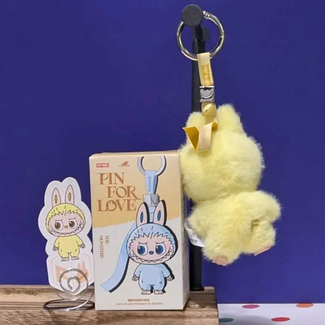 [CHOOSE YOUR LETTERS OPTION!] [IN STOCK] POPMART Labubu Pin for Love - ToylandEU