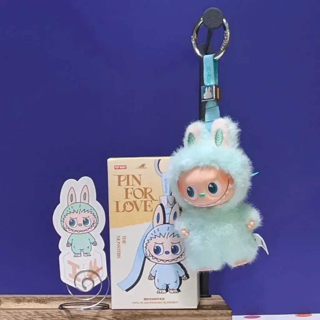 [CHOOSE YOUR LETTERS OPTION!] [IN STOCK] POPMART Labubu Pin for Love - ToylandEU