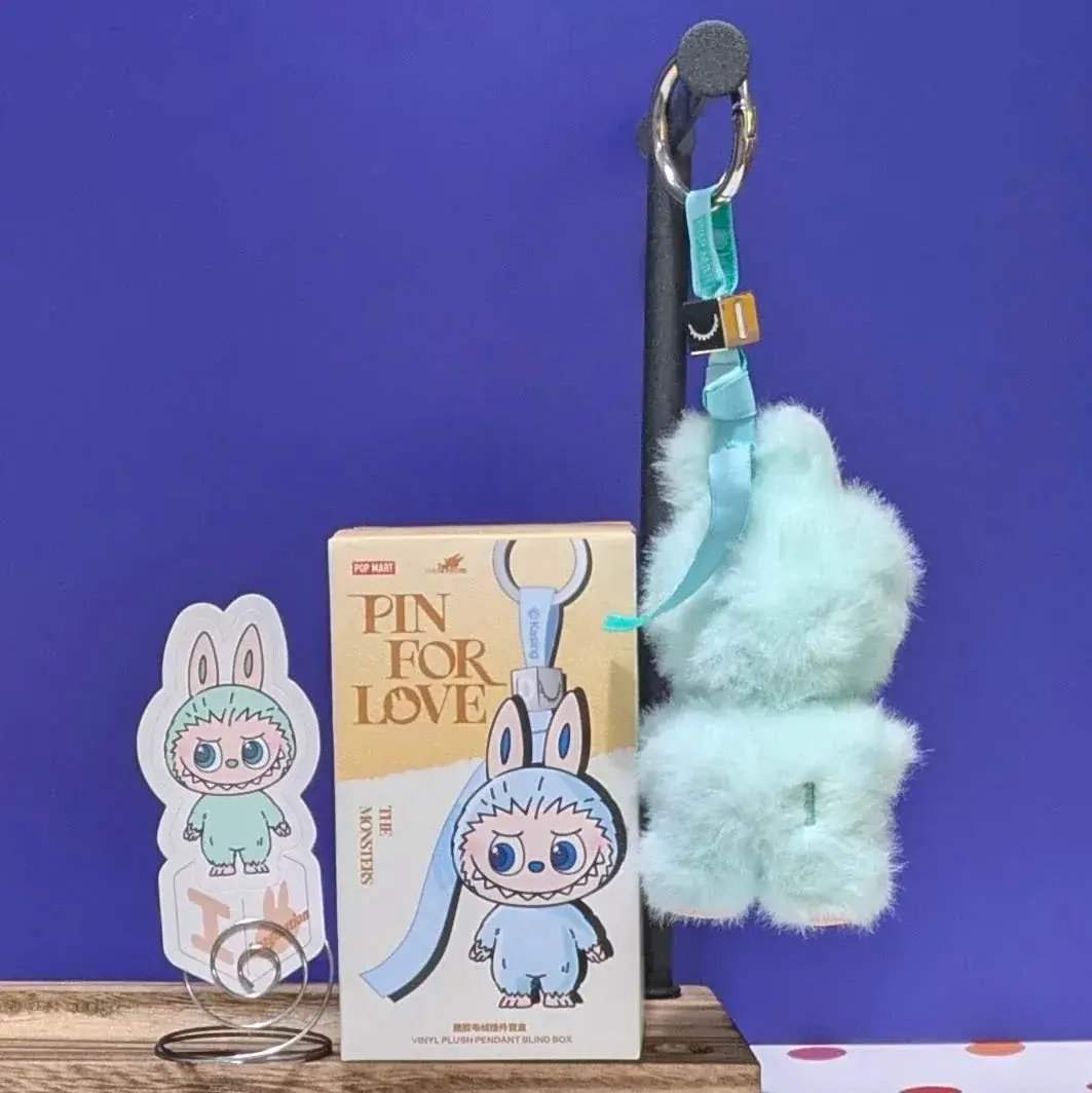 [CHOOSE YOUR LETTERS OPTION!] [IN STOCK] POPMART Labubu Pin for Love - ToylandEU