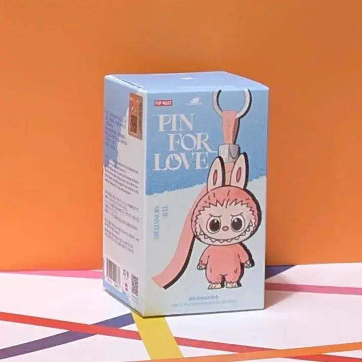 [CHOOSE YOUR LETTERS OPTION!] [IN STOCK] POPMART Labubu Pin for Love - ToylandEU