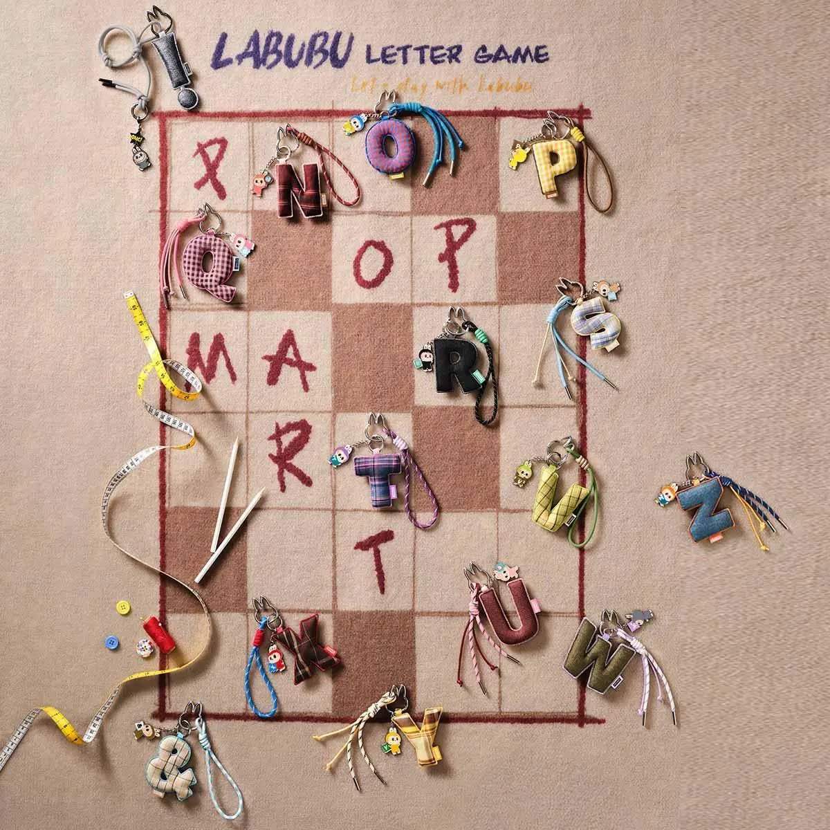 [CHOOSE YOUR LETTERS OPTION!] [IN STOCK] POPMART Pin for Love Series- Letter PENDANT Blind Box - ToylandEU
