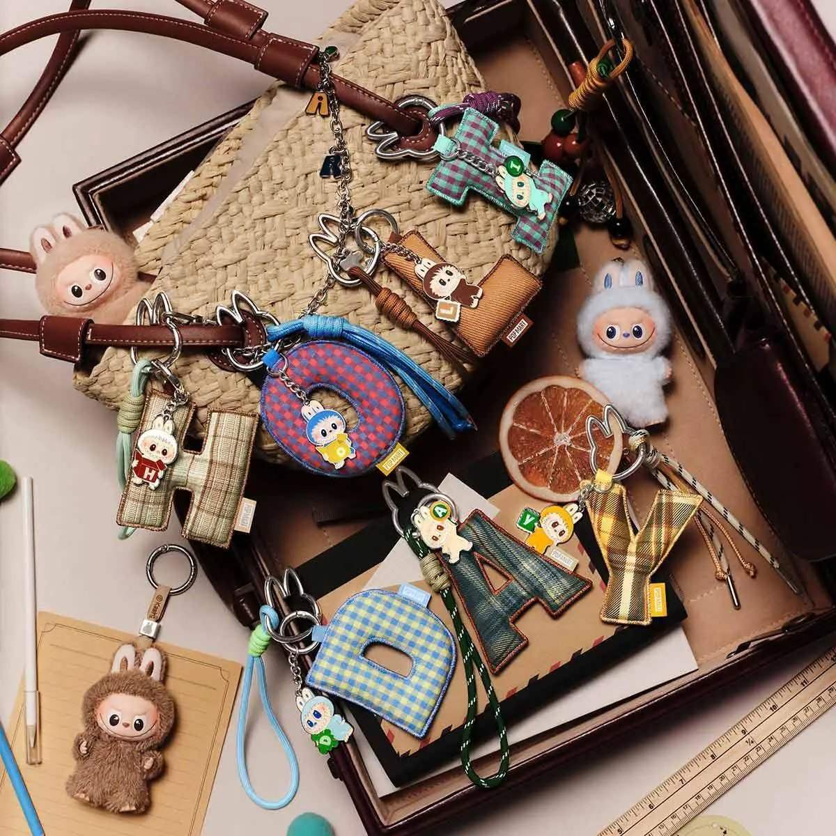 [CHOOSE YOUR LETTERS OPTION!] [IN STOCK] POPMART Pin for Love Series- Letter PENDANT Blind Box - ToylandEU