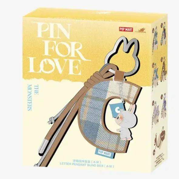 [CHOOSE YOUR LETTERS OPTION!] [IN STOCK] POPMART Pin for Love Series- Letter PENDANT Blind Box - ToylandEU