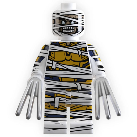 Custom Printed Lego Mummy Figure By B3 Customs Pro Lego Compatible Figure With Detailed Bandages - ToylandEU