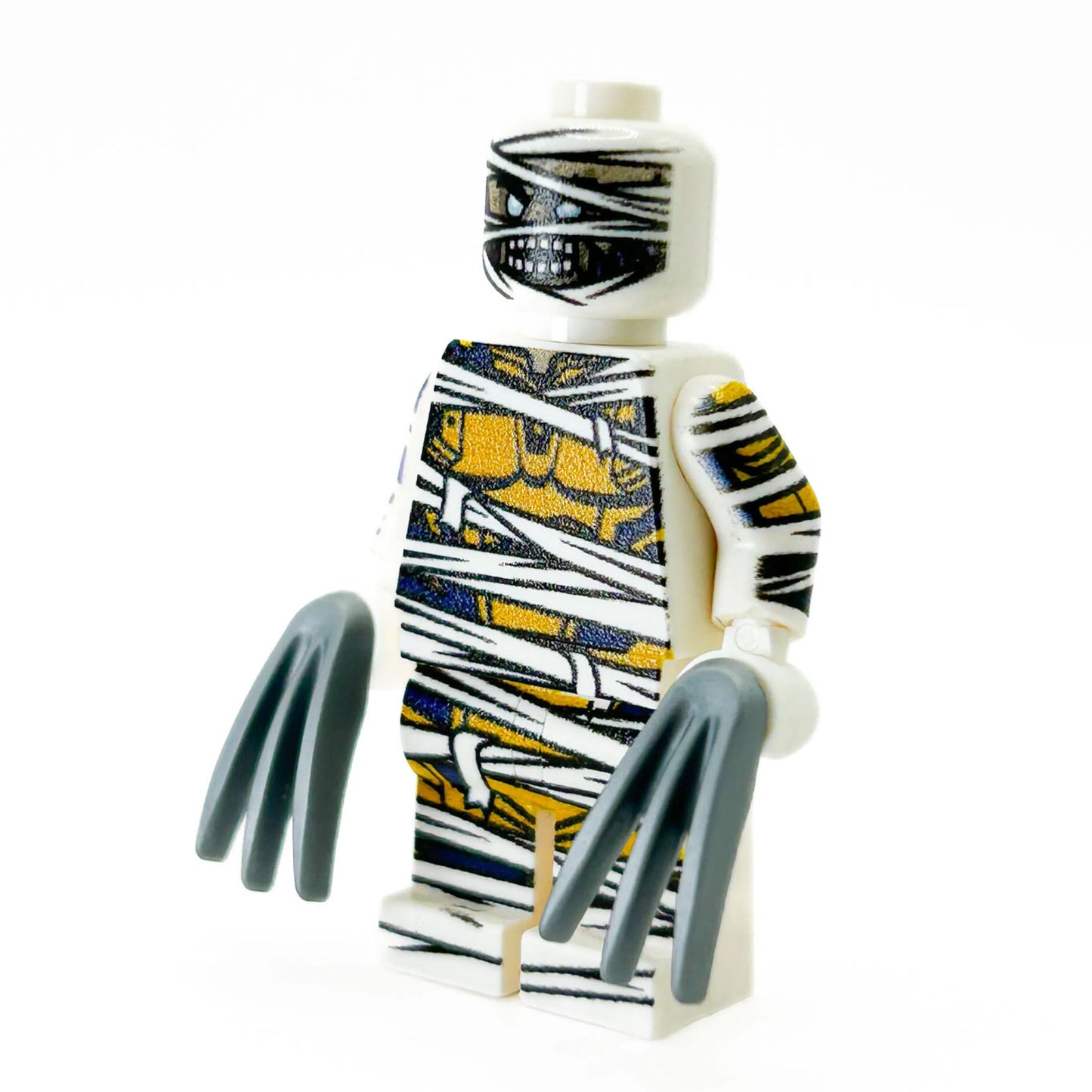 Custom Printed Lego Mummy Figure By B3 Customs Pro Lego Compatible Figure With Detailed Bandages - ToylandEU