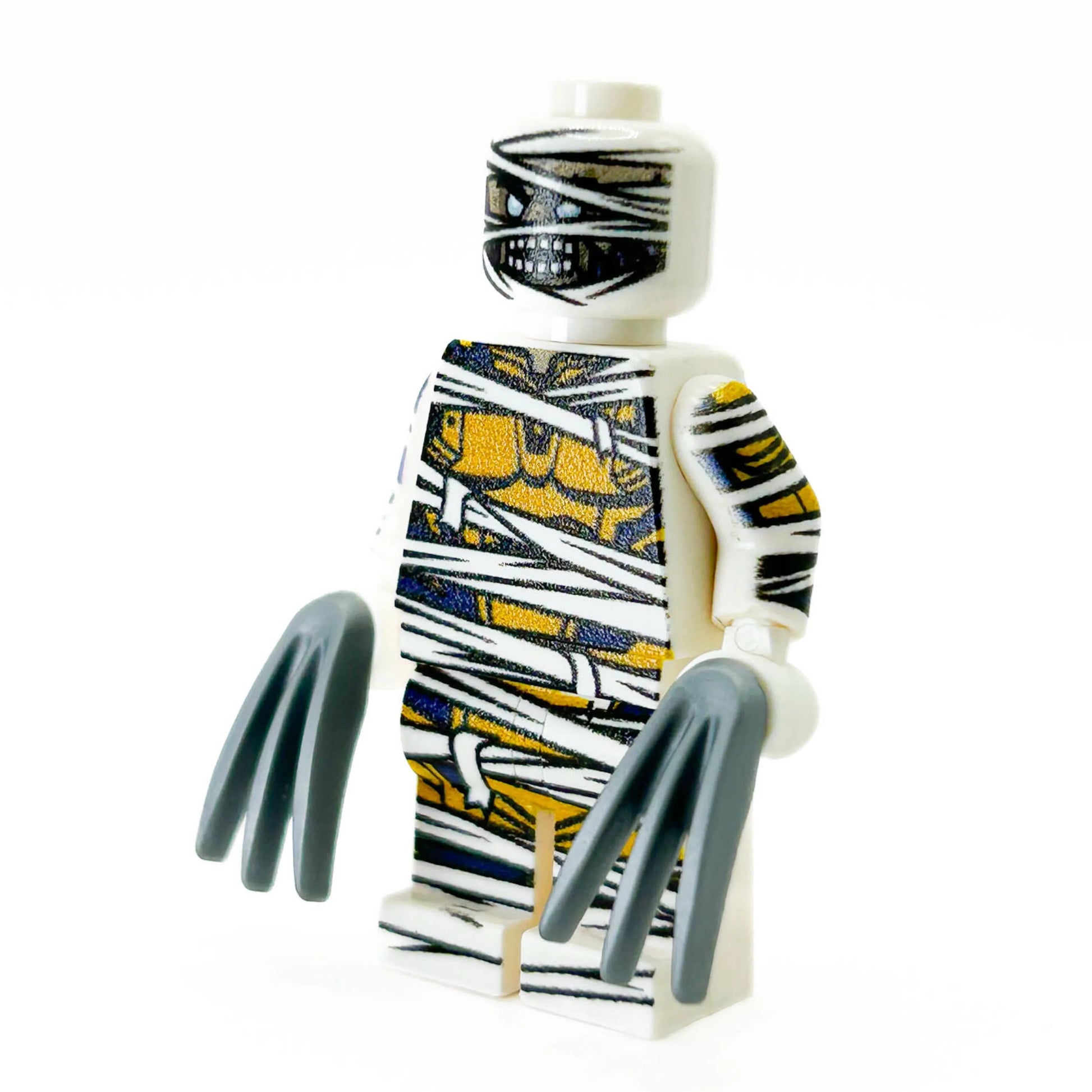 Custom Printed Lego Mummy Figure By B3 Customs Pro Lego Compatible Figure With Detailed Bandages - ToylandEU