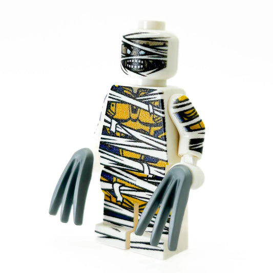 Custom Printed Lego Mummy Figure By B3 Customs Pro Lego Compatible Figure With Detailed Bandages - ToylandEU