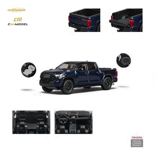  CM Model Toyota Tundra Diecast Truck Metallic Blue -  ToylandEU™