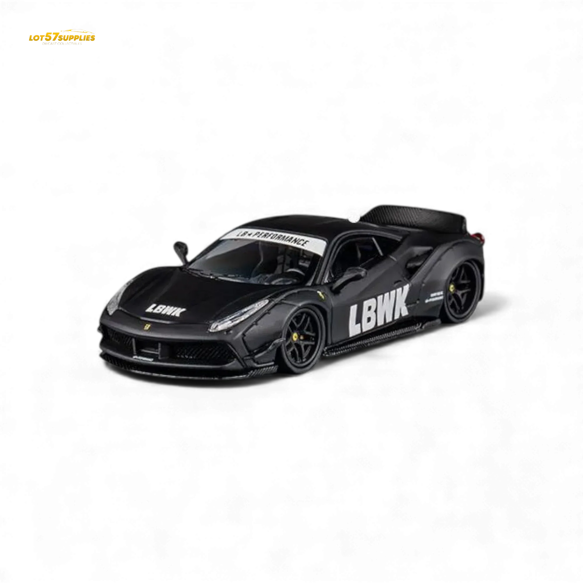 CM Model Ferrari 488 LB Works Black 1:64 - ToylandEU