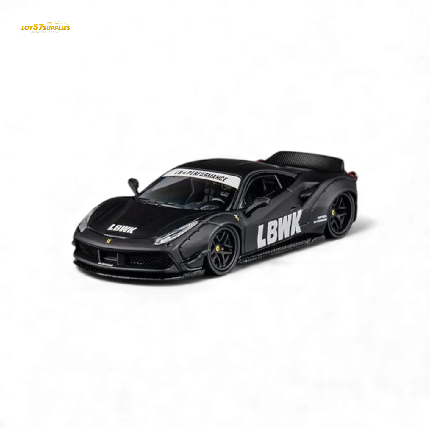 CM Model Ferrari 488 LB Works Black 1:64 - ToylandEU