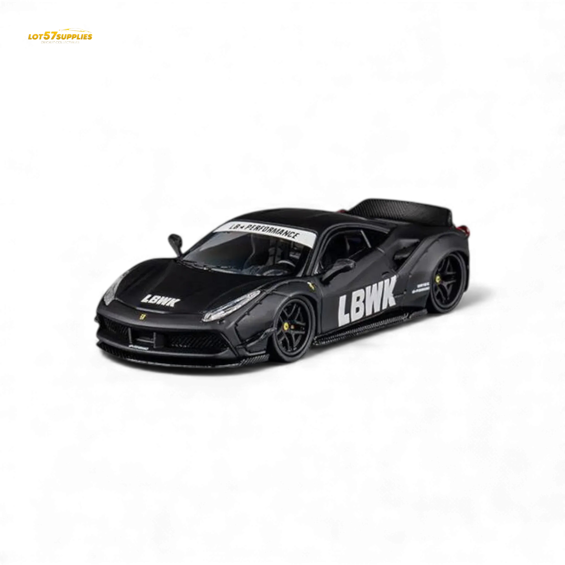 CM Model Ferrari 488 LB Works Black 1:64 - ToylandEU