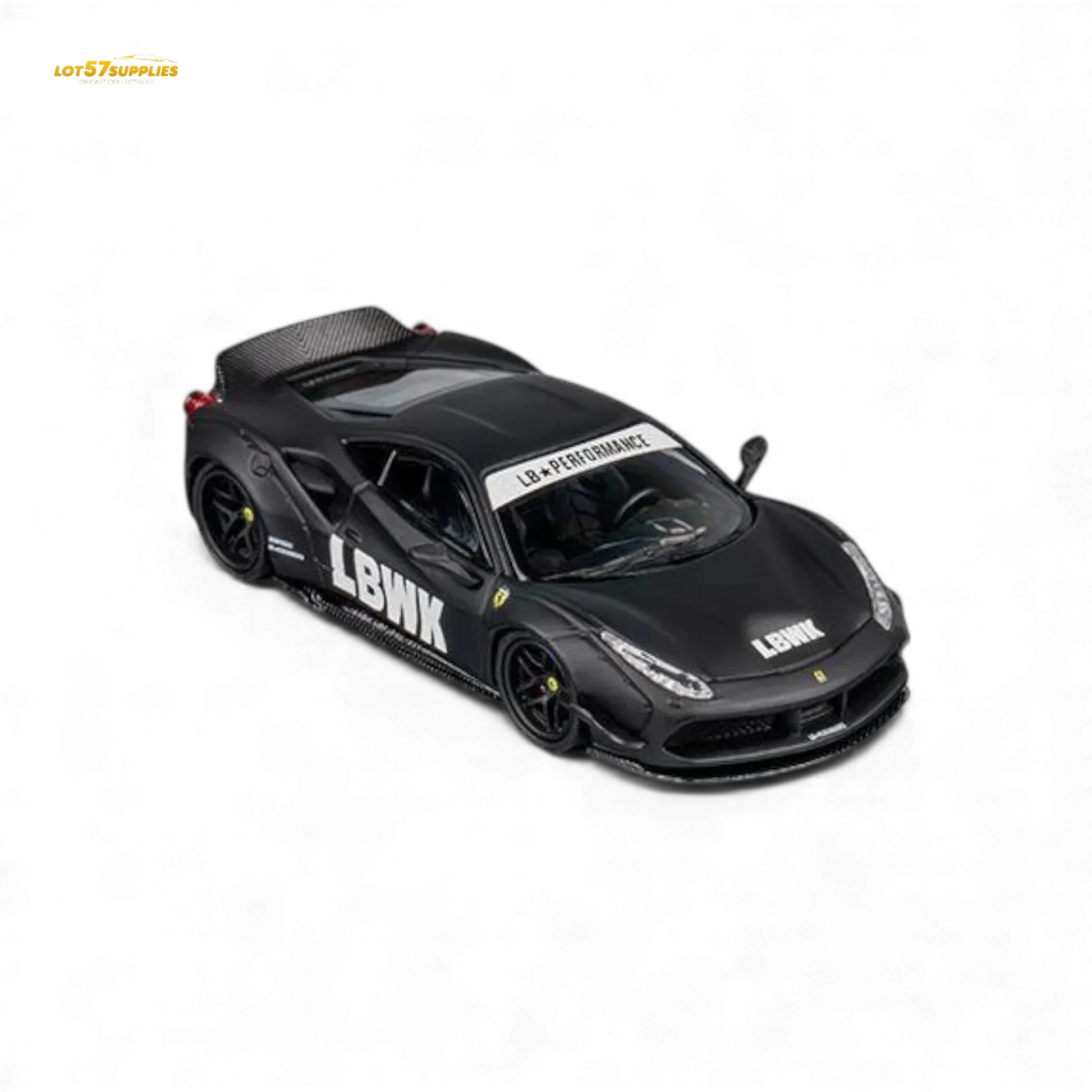 CM Model Ferrari 488 LB Works Black 1:64 - ToylandEU