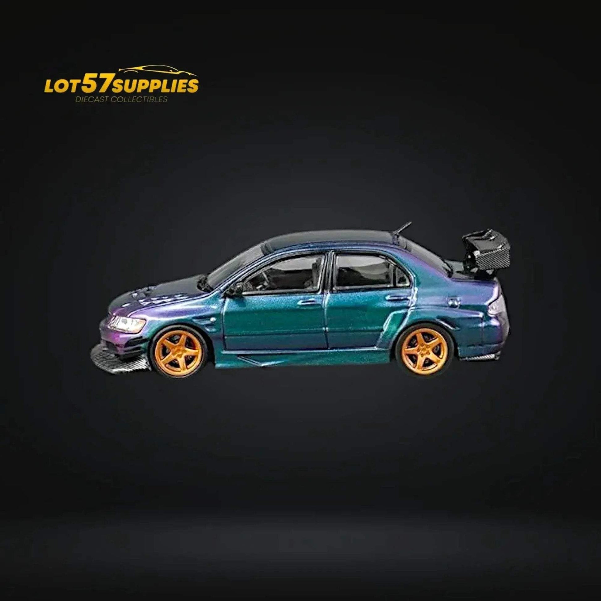 CM Model Mitsubishi Lancer Evolution IX Widebody Chameleon 1:64 CM64-EVOIX-21 - ToylandEU