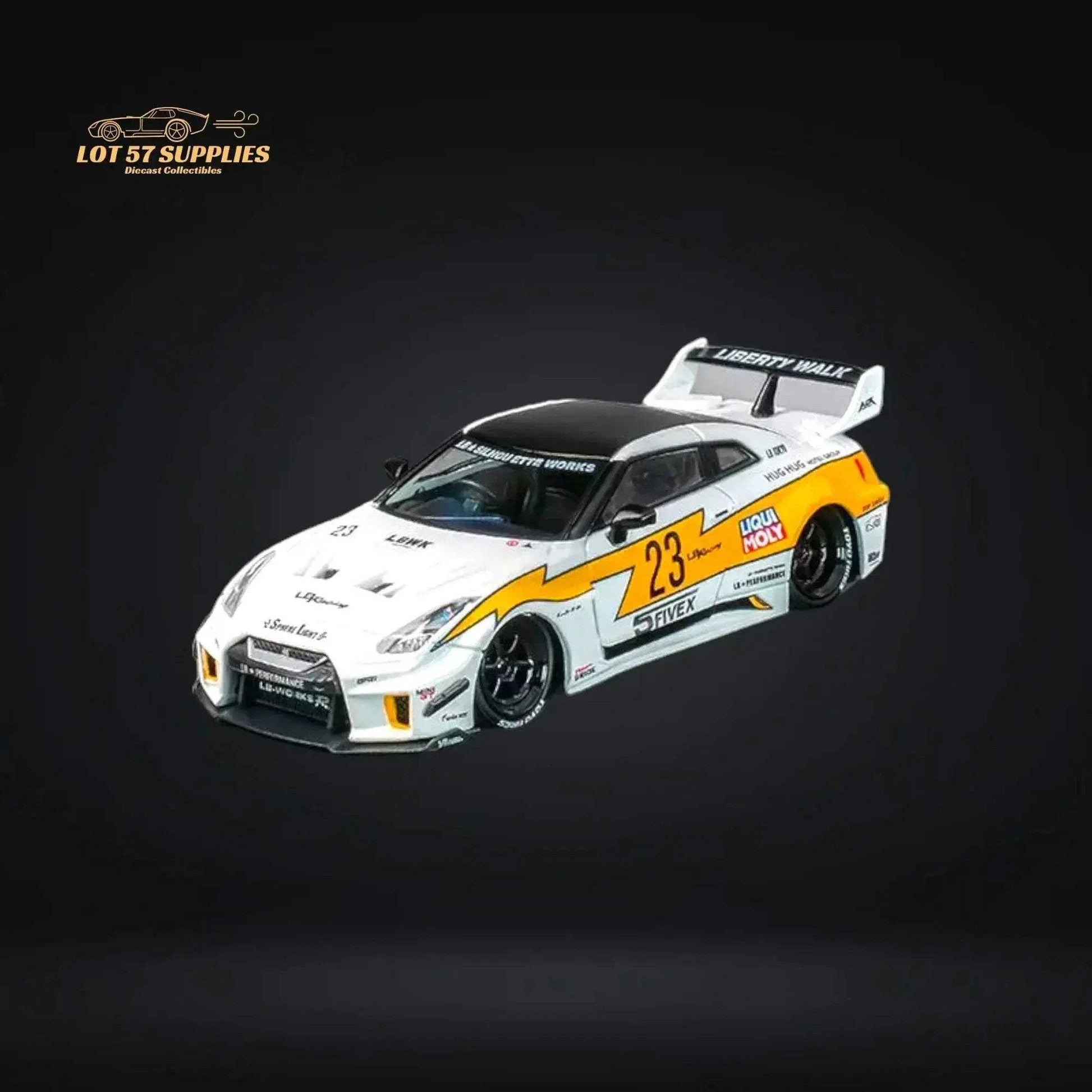 CM Model Nissan Skyline GT-R R35RR LBWK Silhouette #23 1:64 CM64-35RR-12 - ToylandEU
