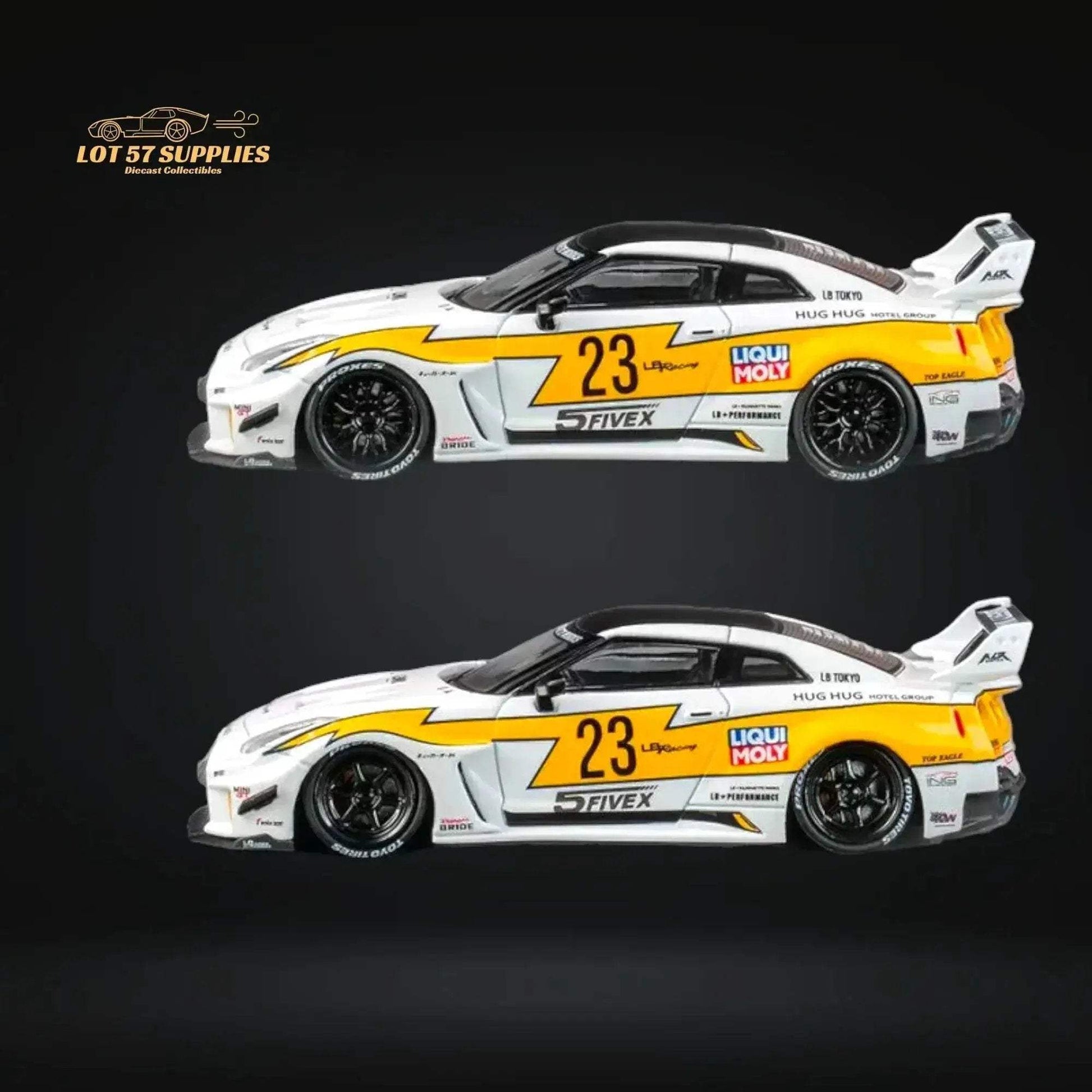 CM Model Nissan Skyline GT-R R35RR LBWK Silhouette #23 1:64 CM64-35RR-12 - ToylandEU