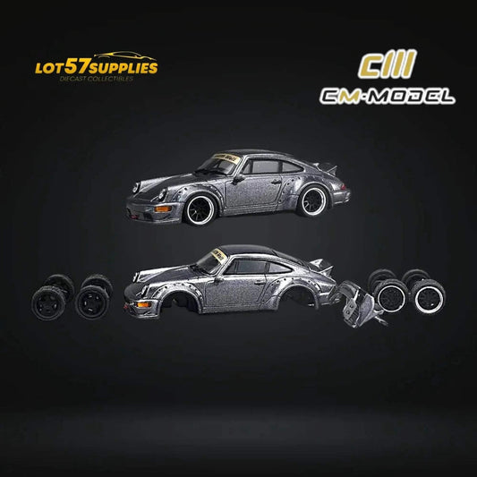  Porsche 964 Diecast 1 64 Widebody Premium Snap Wheels -  ToylandEU™