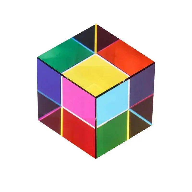  CMY Prism Cube Acrylic Non Electric Desk Toy For Photography -  ToylandEU™