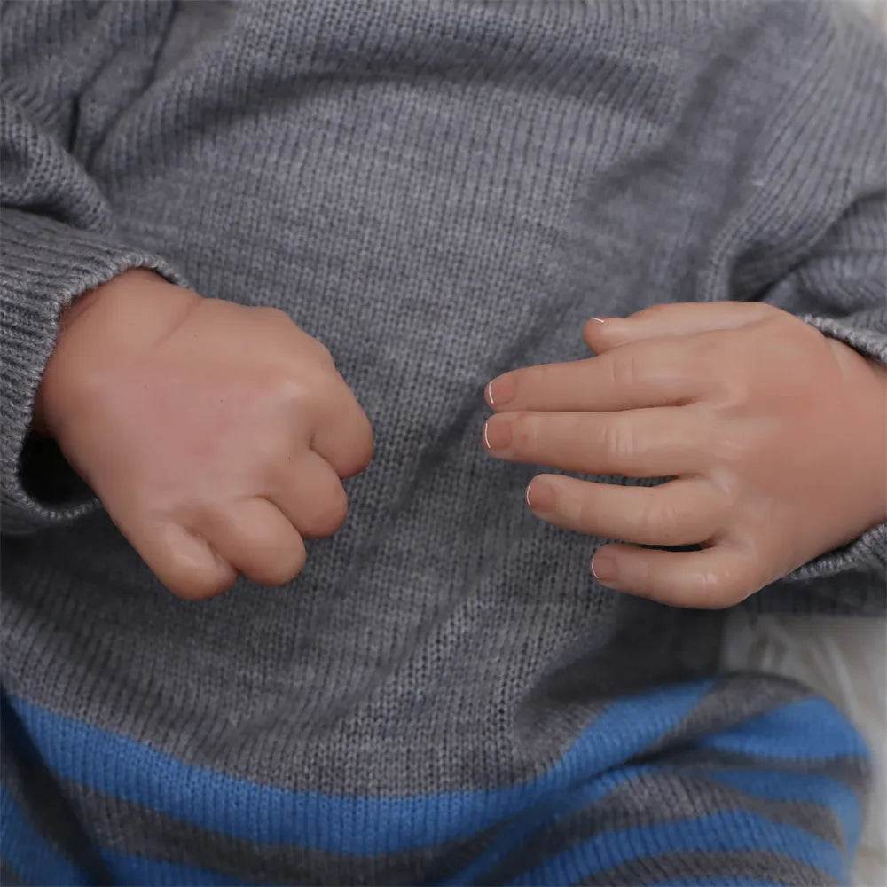 CUAIBB Lifelike 18 Inch Handcrafted Reborn Toddler Boy Doll - Levi with Accessories - ToylandEU