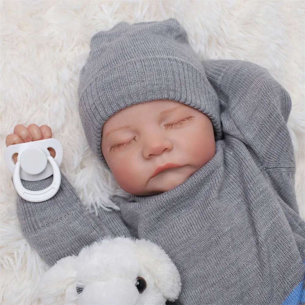 CUAIBB Lifelike 18 Inch Handcrafted Reborn Toddler Boy Doll - Levi with Accessories - ToylandEU