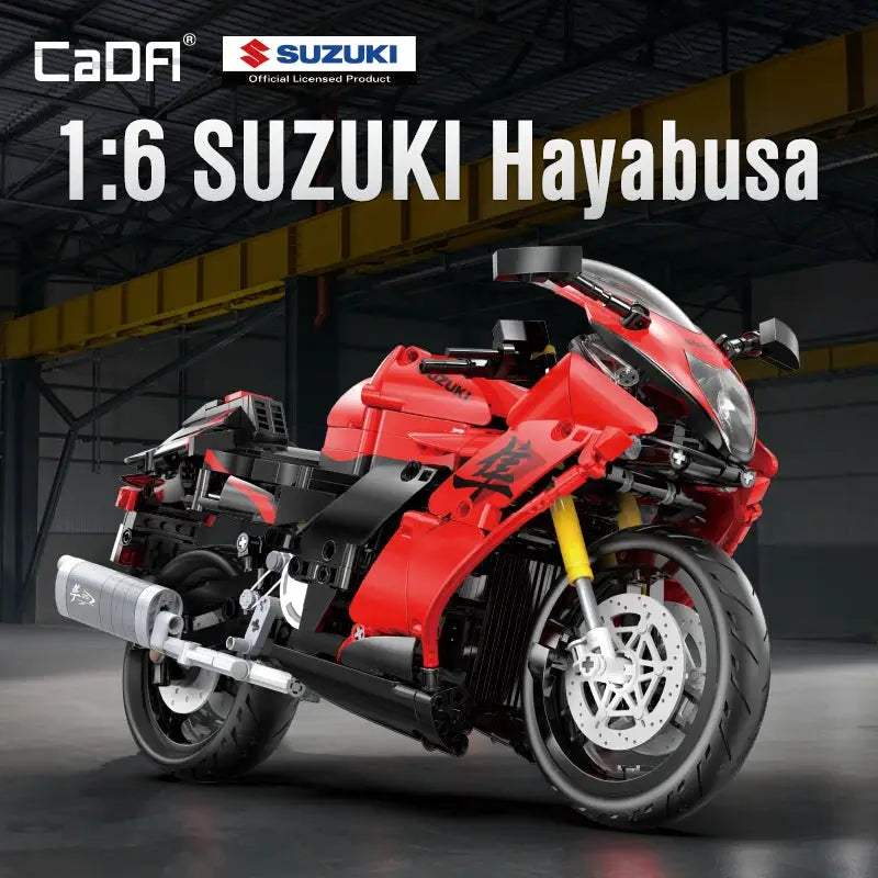  CaDA 1:6 Suzuki Hayabusa Lego Compatible Set 25th -  ToylandEU™