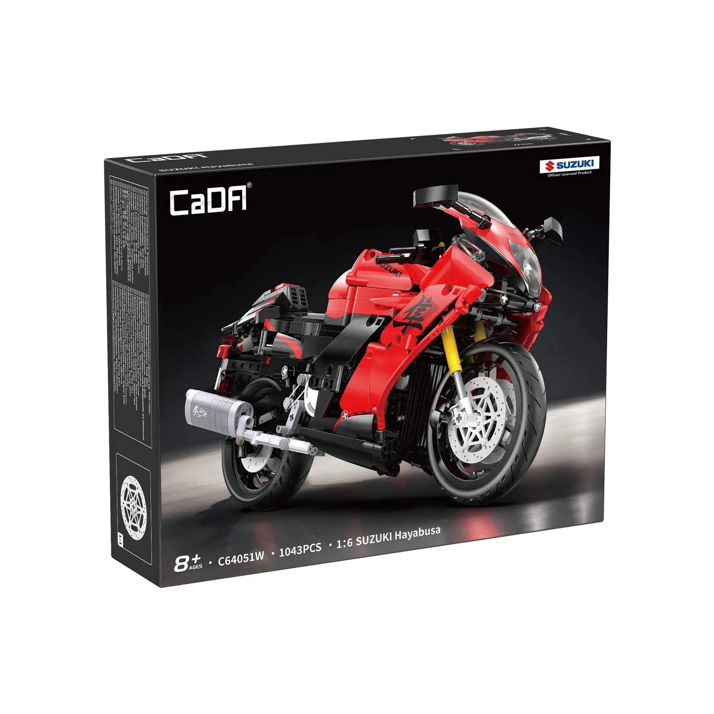  CaDA 1:6 Suzuki Hayabusa Lego Compatible Set 25th -  ToylandEU™