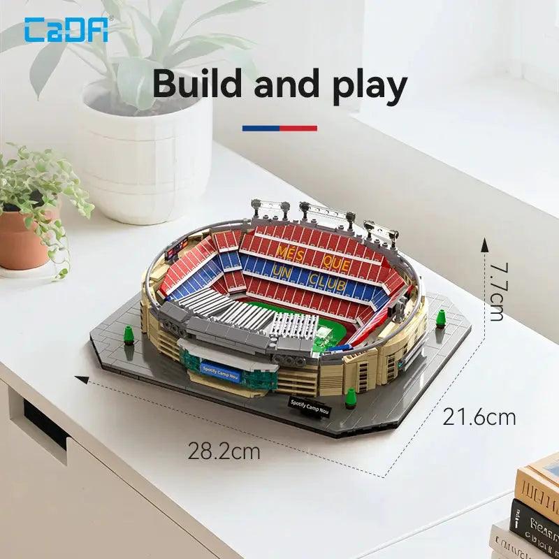  CaDA Camp Nou Stadium Building Block Set 728 Pieces -  ToylandEU™
