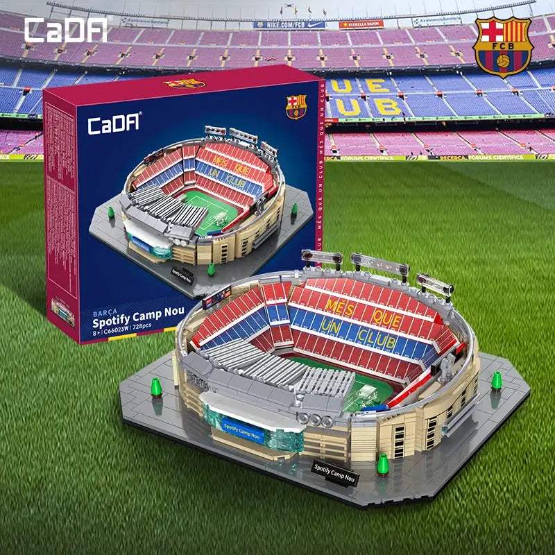 CaDA Camp Nou Stadium Building Block Set 728 Pieces -  ToylandEU™