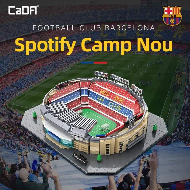  CaDA Camp Nou Stadium Building Block Set 728 Pieces -  ToylandEU™