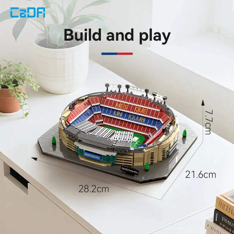  CaDA Camp Nou Stadium Building Block Set 728 Pieces -  ToylandEU™