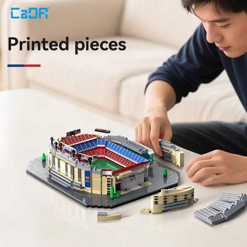  CaDA Camp Nou Stadium Building Block Set 728 Pieces -  ToylandEU™