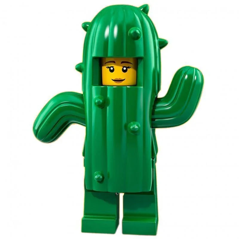 Cactus Girl Figure Collectible Plastic Figure Green Theme Collectible Display Item - ToylandEU