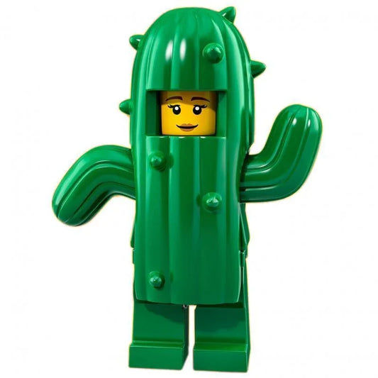 Cactus Girl Figure Collectible Plastic Figure Green Theme Collectible Display Item - ToylandEU