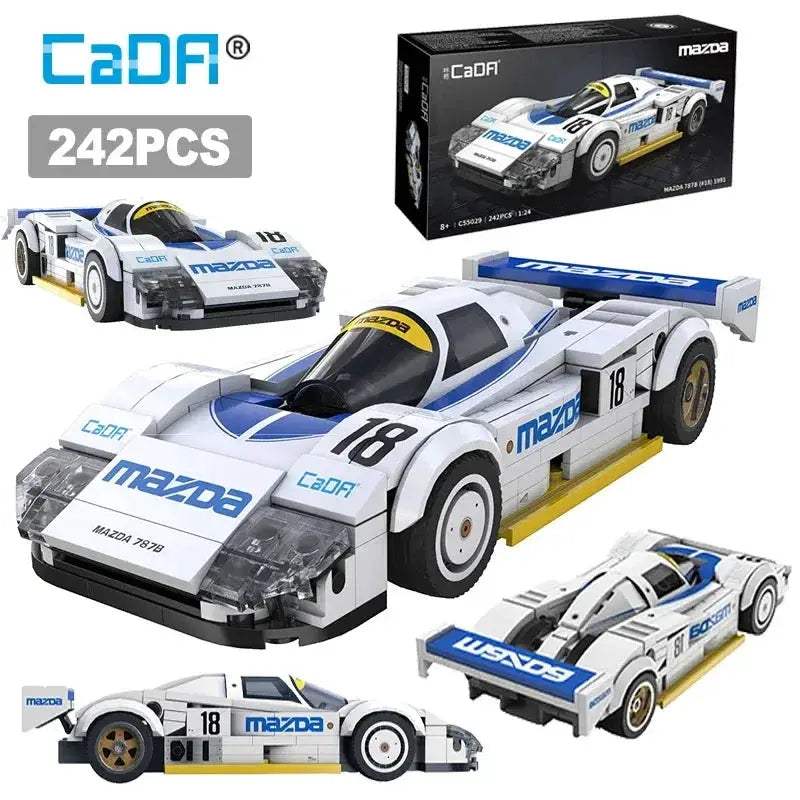 Cada Drift Racing Car Lego Compatible Building Blocks Set - ToylandEU
