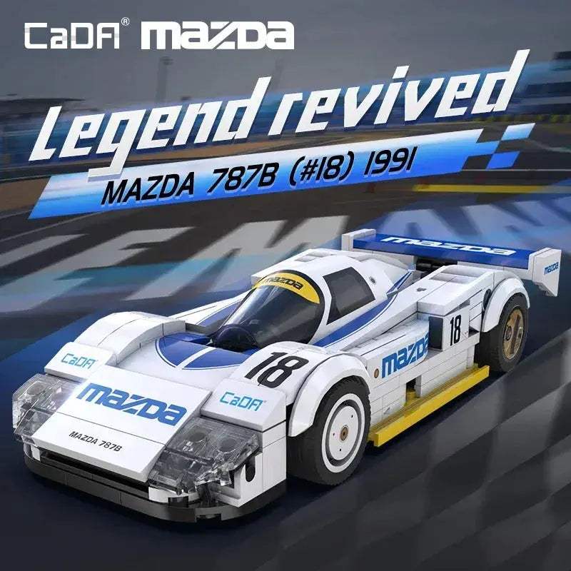 Cada Drift Racing Car Lego Compatible Building Blocks Set - ToylandEU
