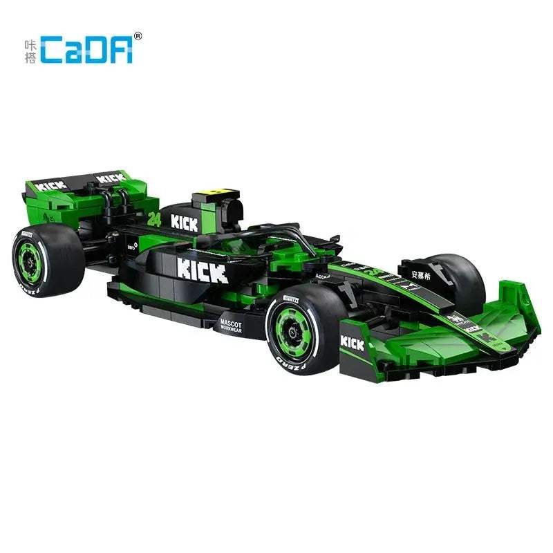 Cada KICK Sauber F1 Racing Car Lego Compatible Building Blocks - ToylandEU