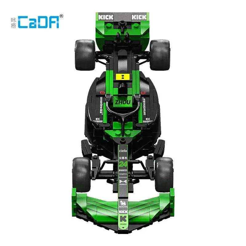 Cada KICK Sauber F1 Racing Car Lego Compatible Building Blocks - ToylandEU