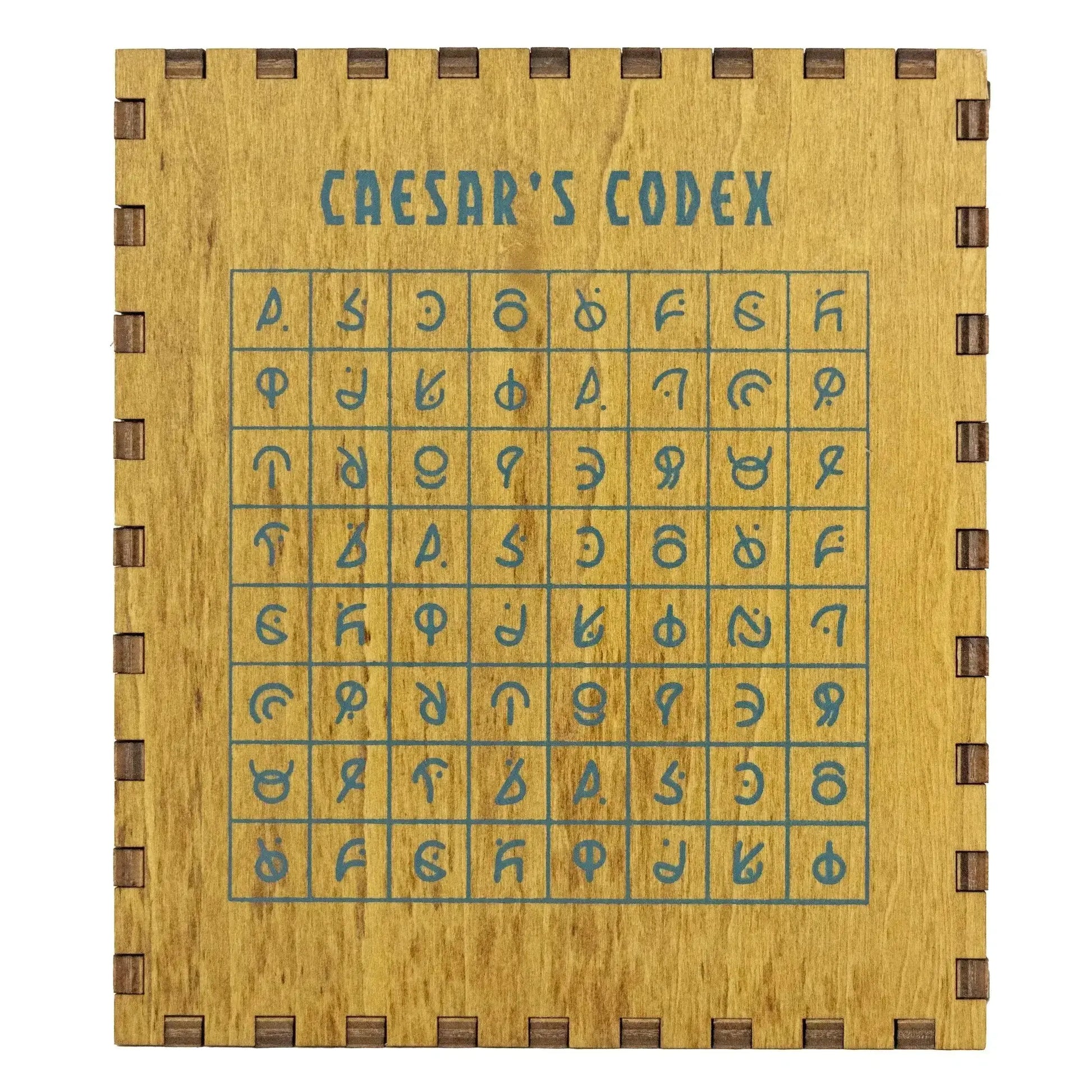 Caesar's Codex Sliding Puzzle Box With Roman Symbol Challenge - ToylandEU