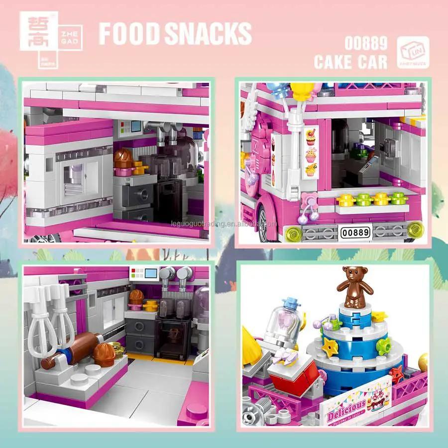  Cake Car Building Block Toys Food Truck 500 Pieces -  ToylandEU™