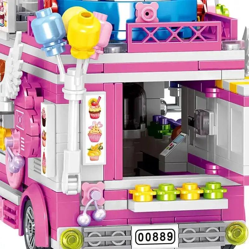  Cake Car Building Block Toys Food Truck 500 Pieces -  ToylandEU™