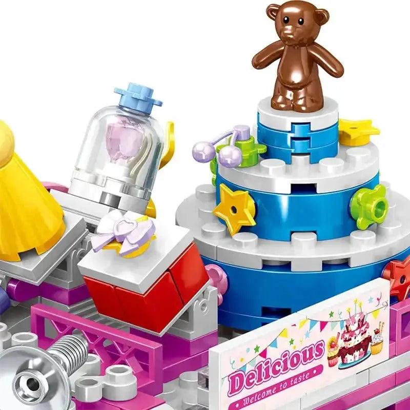  Cake Car Building Block Toys Food Truck 500 Pieces -  ToylandEU™
