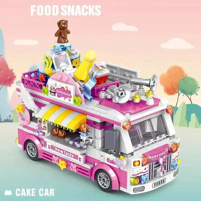  Cake Car Building Block Toys Food Truck 500 Pieces -  ToylandEU™