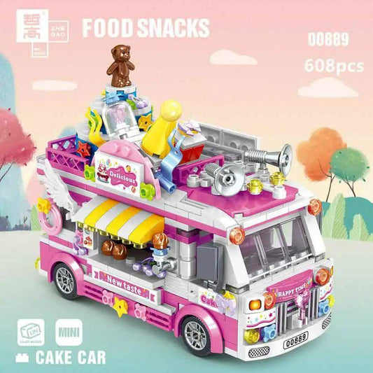  Cake Car Building Block Toys Food Truck 500 Pieces -  ToylandEU™