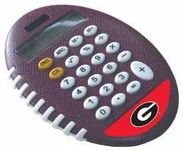  Georgia Bulldogs Calculator Pro Grip Style Licensed -  ToylandEU™