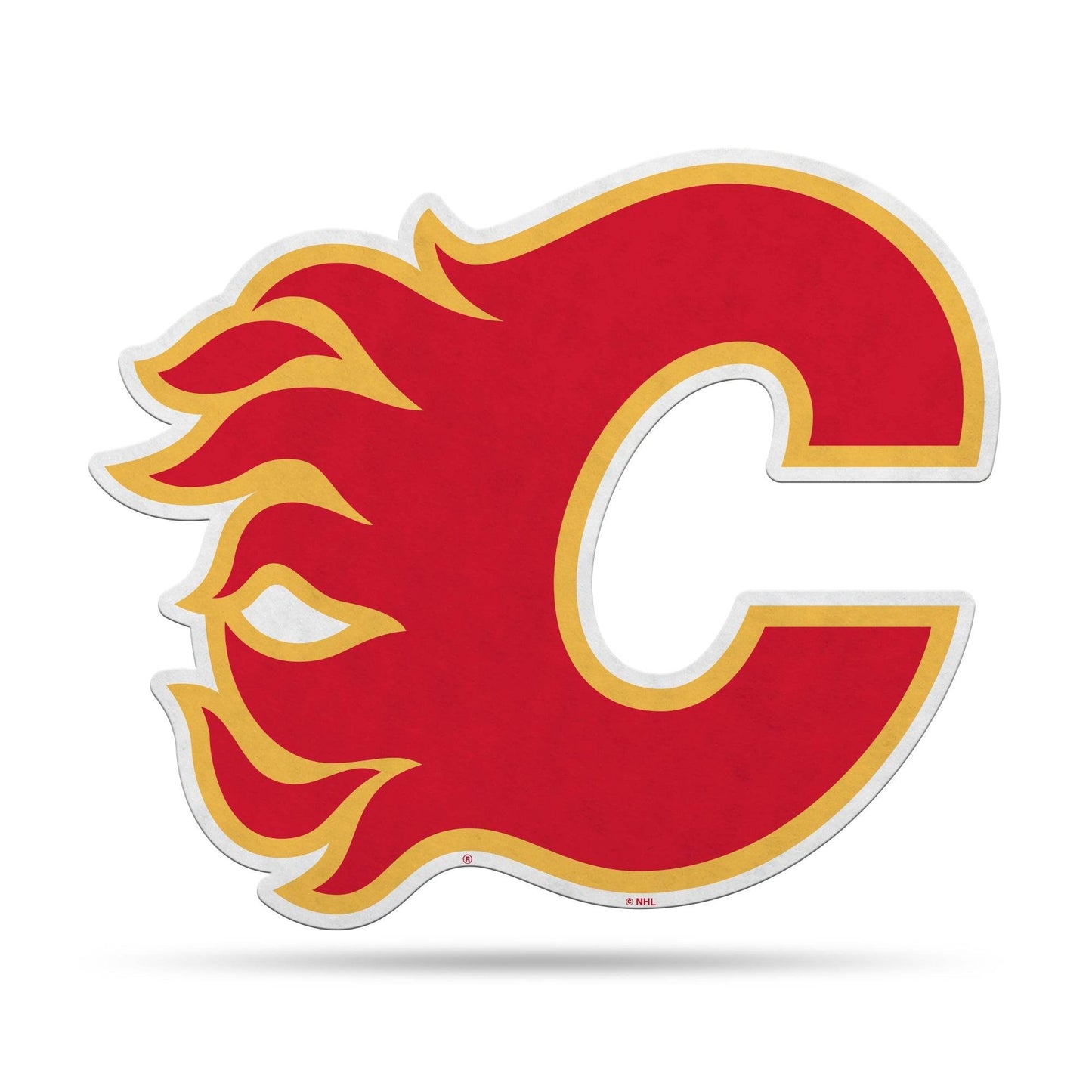 Calgary Flames Sports Pennant Logo Felt Decor Gift - ToylandEU